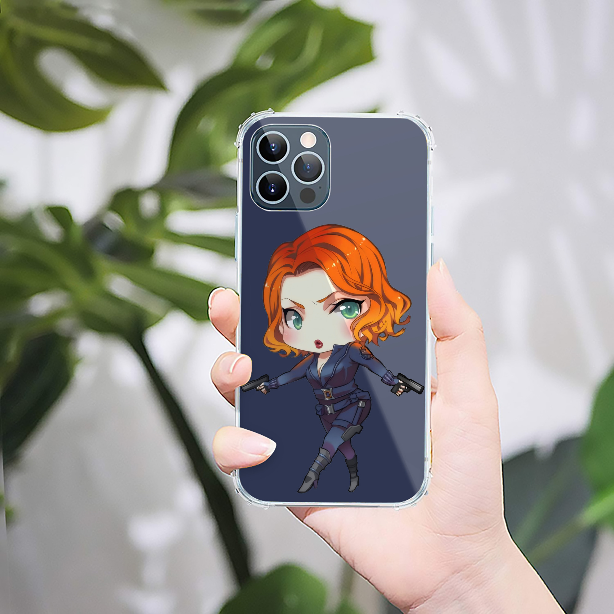 （画像用） アベンジャーズ The Avengers 【iPhone 12シリーズ対応】透明スマホケース（クリアソフトケース）